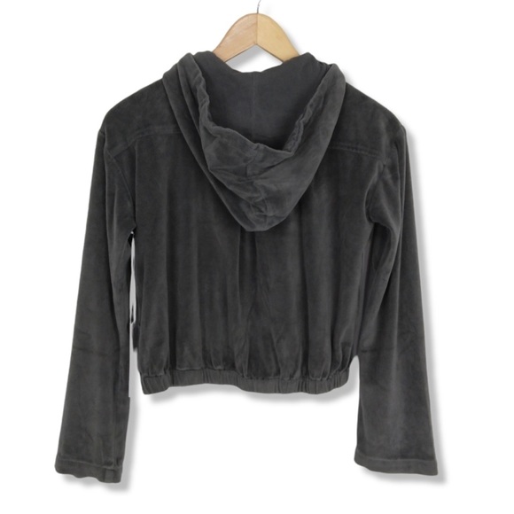 Young Fabulous & Broke Fritzy Zip Up Velour Jacket XS - Picture 3 of 4